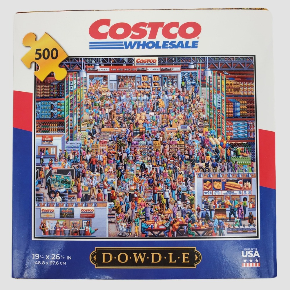 Dowdle Costco Wholesale The Treasure Hunt 500 Piece Jigsaw Puzzle‎ Eric Dowdle